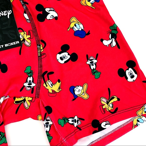 🆕 Disney Crazy Boxer Briefs Mickey Goofy Pluto - Picture 4 of 8